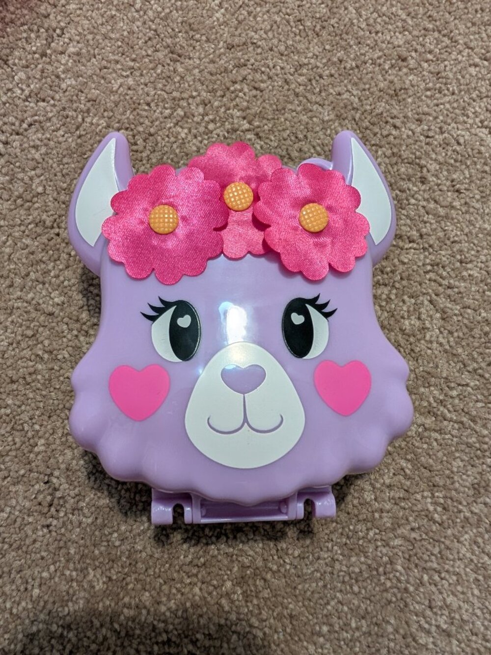 Polly Pocket Compact Playset, Llama Camp Adventure